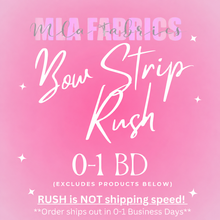 0-1 BD Rush-Bow Strips