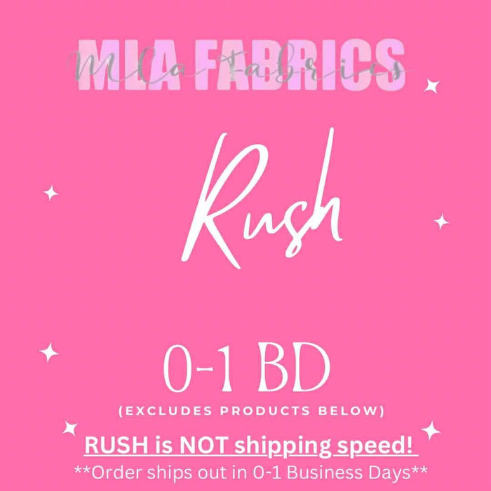 0-1 BD RUSH MY ORDER