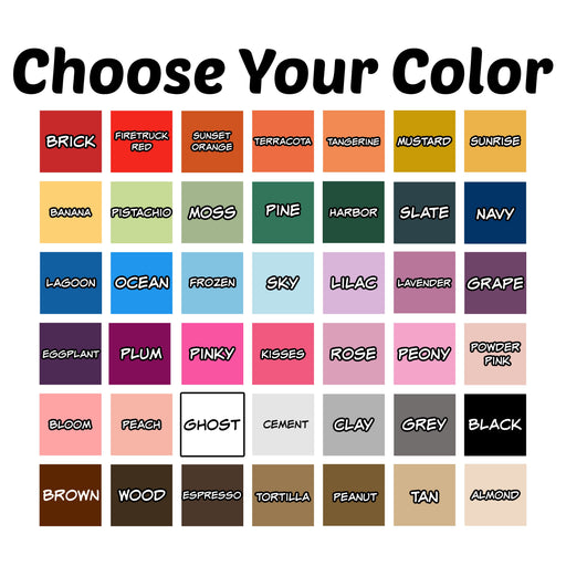 Mlef Color Code Finished Items — MLAFabrics