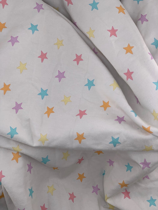 RTS cotton Lycra-stars off-white