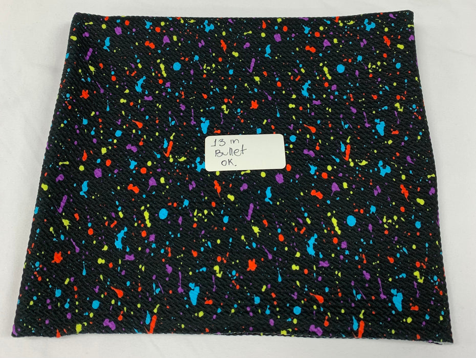 RTS FABRIC COLOR SPLATTER DESIGN