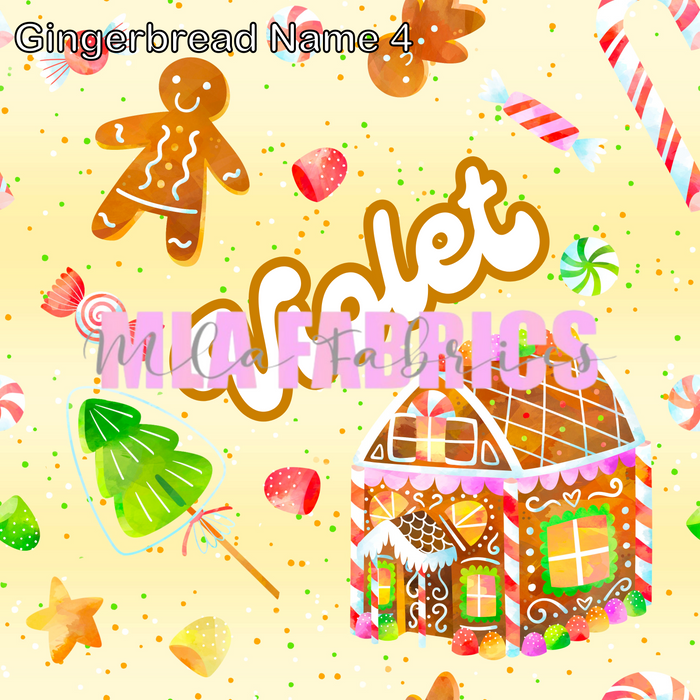 Gingerbread Name 4