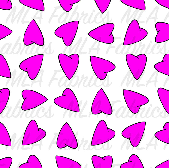 Pink Hearts 2 Colors Available