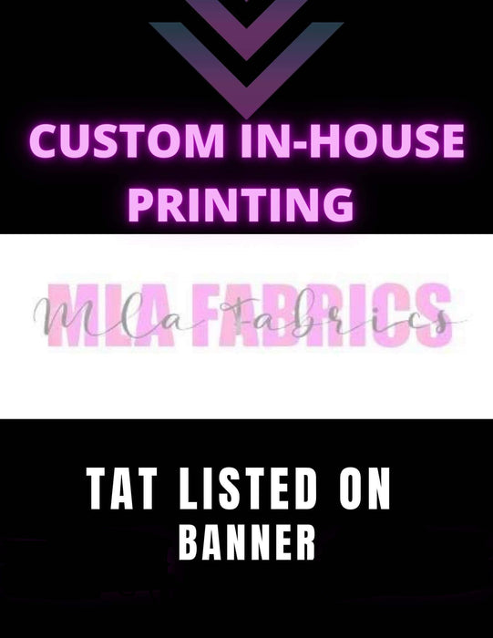 Custom In House Printing