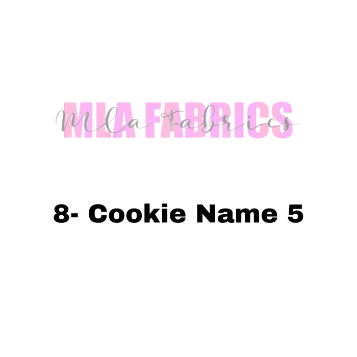 8- Cookie Name 5