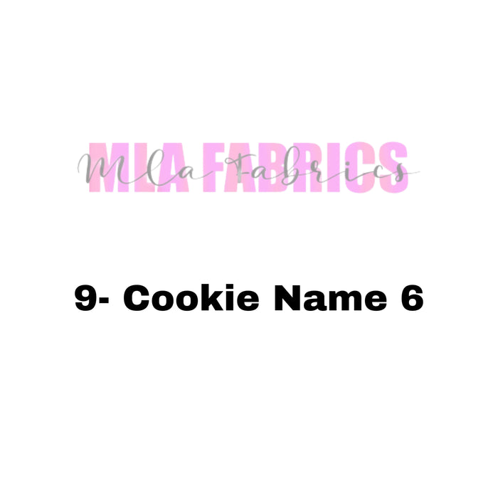 9- Cookie Name 6