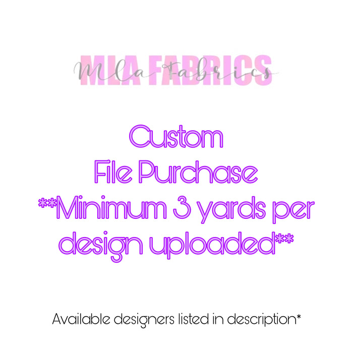 Custom File Purchase Upload