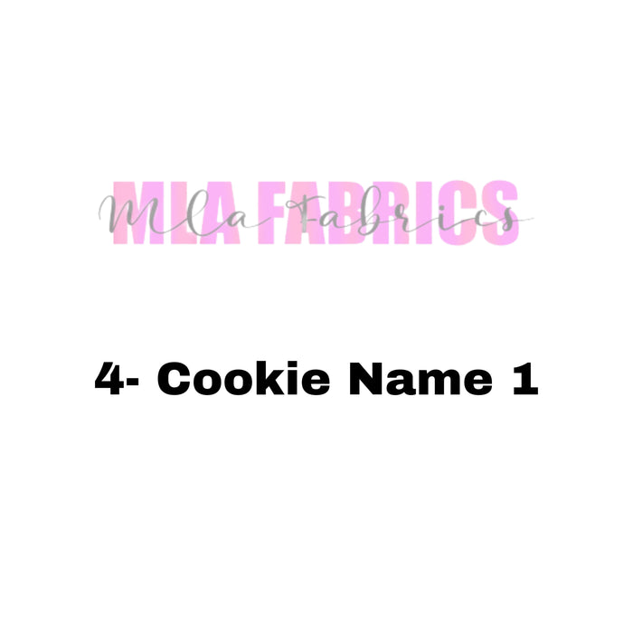 4- Cookie Name 1